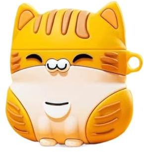 GULVQYF Kawaii 3D Katze Design Silikon Schutzhülle für Airpods Pro 3 (2025) Silikon Schutzhülle für AirPods Pro 3 (2025) AirPods Pro 3. Generation für Mädchen Jungen