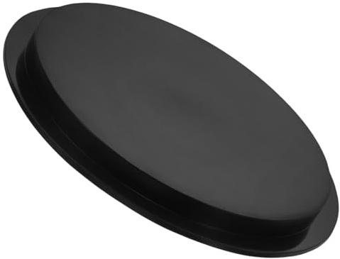 Alipis Silikon Schlagzeug Übungsmatte zur Geräuschdämpfung und Schalldämmung Schwarz Geeignet für Drum als Snare Drum Pad und Übungszubehör