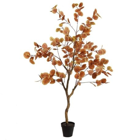Garvee Künstlicher Herbst-Blütenbaum, 120 cm – Dekorative Herbst-Kunstpflanze Aus Baumwolle, Zierbaum Für Wohnzimmer & Saisonale Deko