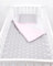 Babylux Babydecke Krabbeldecke Minky Kuscheldecke Decke 75 x 100 cm mit Kissen 30x35cm (4K. Rosa + Sterne)