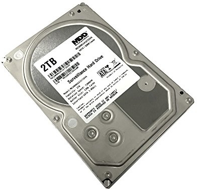 MaxDigitalData 2TB 32MB Cache 7200PM SATA 3.0Gb/s 3.5 Internal Surveillance CCTV DVR Hard Drive (MD2000GSA3272DVR) - w/ 2 Year Warranty
