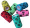 Prairie Horse Supply 7,6 cm Tierarztbandage, verschiedene Pfotenabdrücke, 6 Stück, selbstklebend, haftend, Flexbandage, Griffrolle für Hund und Katze