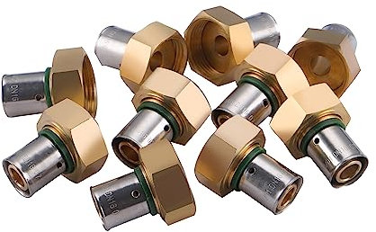 Raccord PER à Sertir Ø16 - Femelle Tournant 20x27 sachet de 10 raccords NOYON & THIEBAULT