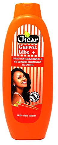 Carrot Lite + Skin Lightening Hygienic Shower Gel 750ml - made with real carrot