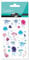Maildor CY099C - Packung 1 Bogen Sticker Cooky, 7,5x12cm, 31 Stickers, zur Dekoration oder zum Verschönern von Handysc halen, Schmuckkästchen, Tagebuch oder Brief, Quallen, 1 Pack