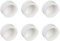 YOFASEN Coperture per tubi Bianca - Raccordo per tappo in PVC - Cappucci Terminali Esterni, 20mm, 6pezzi