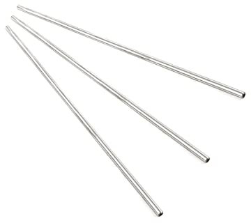 Tubi hardware in acciaio inossidabile, 3 pezzi 304 5 mm OD x 3 mm ID, lunghezza 250 mm, tubo capillare