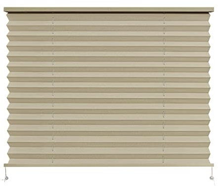Dulepax RV Blinds,RV Pleated Shades,RV Blinds Pleated Shades, 32 W x 24 L Cappuccino RV Window Shades,Camper Blinds,RV Window Blinds for RV Camper Travel Trailers Motorhome's Window