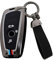 ontto Étui de Protection pour clé de Voiture en métal - pour BMW F20 F30 G20 F31 F34 F10 G30 F11 X3 F25 X4 I3 M3 M4 1er 3 séries 5 - Noir