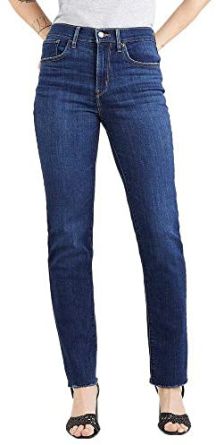LEVIS - 724 High Rise Straight - Pantalon Jeans - Bleu Indigo - Taille 27/32