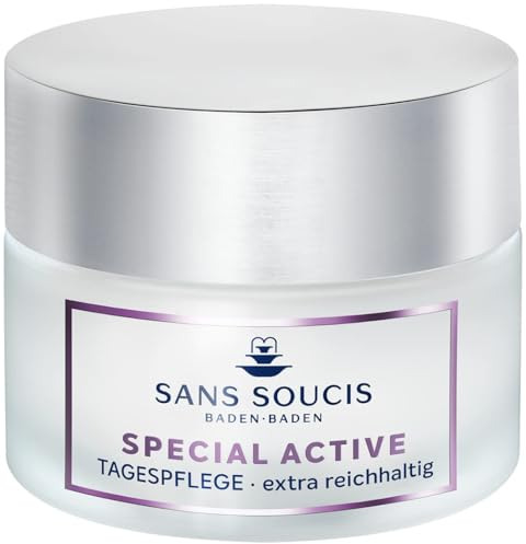 Sans Soucis reichhaltige Tagescreme mit Anti Aging Wirkung 50 ml A – Gesichtspflege Feuchtigkeitscreme mit Avocadoöl Special Active
