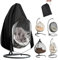 Huanmin Hängesessel Abdeckung Wasserdicht Schutzhülle, Outdoor, 190x115 Swing Egg Chair Cover 210D Oxford Schutzhülle Hängesessel, für Hängestuhl Egg Swing Chair