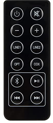 RC10E Replacement Remote Control Applicable For Edifier R1280DB Studio Sound Powered Bookshelf Speakers,No setting required