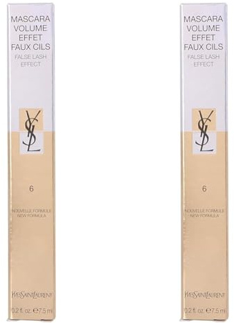 Yves Saint Laurent Volume Effet Faux Cils Mascara, Deep Night (Blau), 2er Pack, frisch