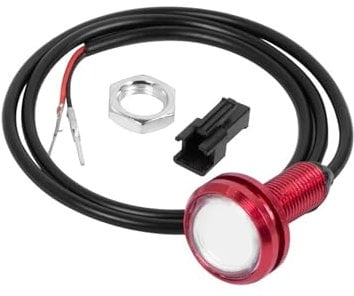 ziyany Rollerlichter Elektrische Roller Vorne Hinten LED Glühbirne Lampe Teile Kompatibel Mit KUGOO G-Booster KickScooter Licht Deck Lampe Ersatz Ersetzen zubehör(White lamp Nucleus)