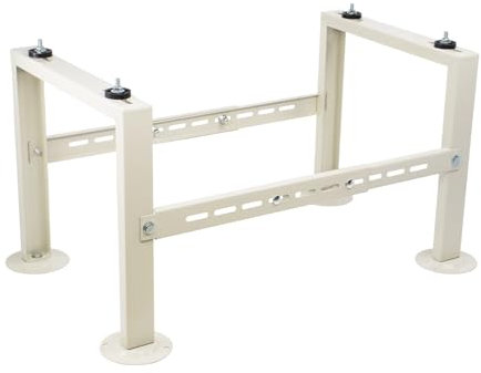 Yarssihha Mini soporte dividido para bomba de calor de aire acondicionado de 9000-36000 BTU, soporte de suelo mini dividido ajustable al aire libre, soporte de condensador resistente