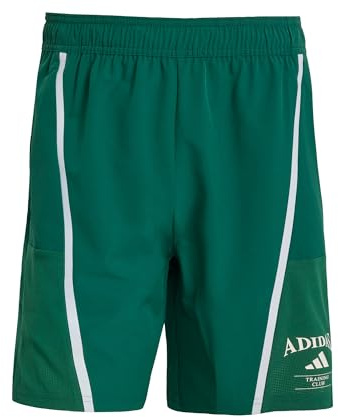 adidas Men's Designed-for-Training Legacy Shorts Collegiate Green/Chalk White S
