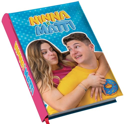 NINNA e MATTI Diario Ufficiale Scuola 2025-2026, 12 Mesi, 350 Pagine
