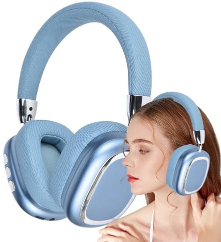 YRTUOP Casques Anti-Bruit | Casque sans Fil avec Intégré,Électronique Grand Public pour Streaming Travail Études Et Transport