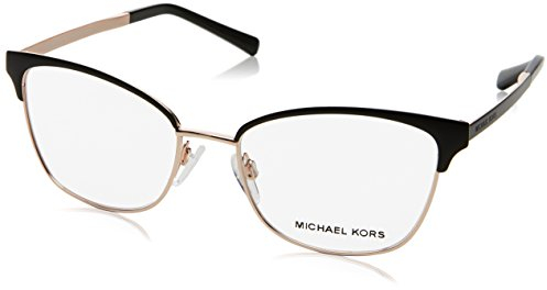 Michael Kors Damen 0MK3012 Sonnenbrille, Black/Rose Gold, 51