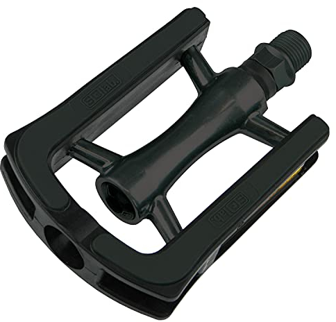 SQlab Unisex – Erwachsene 521 Fahrrad Pedale, Schwarz, L (+8 mm)