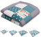 ULLENBOOM Krabbeldecke für Baby 120x120 cm, 100% OEKO-TEX Materialien, Made in EU, Dick & weich gepolstert, Waldtiere Petrol - ideal als Babydecke & Spieldecke Baby