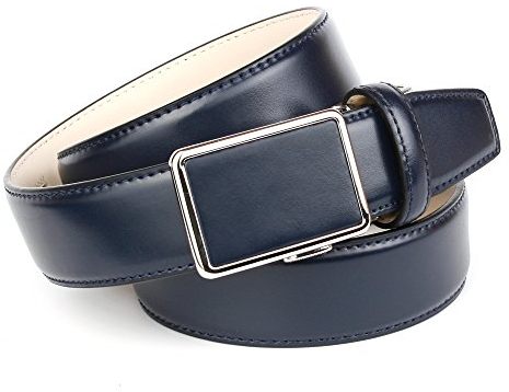 Anthoni Crown Herren 1117080 Gürtel, Blau (Blau 080), 678 (Herstellergröße: 110)