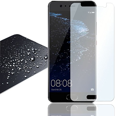 Eximmobile Panzerfolie für Huawei Mate 10 Pro Echt Glasfolie (transparent) für besten Displayschutz Selbstklebende Displayschutzfolie 9h Glasfolie rückstandslos entfernbar Schutzfolie Folie