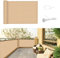 SUNNY GUARD Balkon Sichtschutz 75x600cm Balkonverkleidung Balkonabdeckung Balkonumspannungen UV-Schutz Wind und wetterfest mit Kabelbinder,Sand