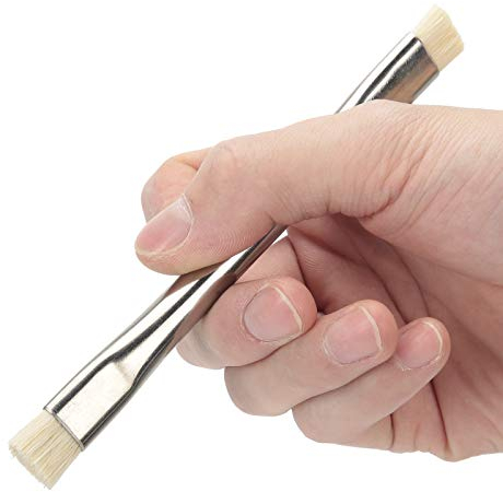 Bindpo Antistatische Bürste, 2 PCS ESD-Sicherheitsstaubentfernungsbürste für PCB, Reinigung von Tastaturen, Mobiltelefonteilen, Computerlüftern oder Laptops