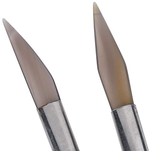 Yisenda Schmuckpflegemesser, Achat-Material und Rahmenverschluss, für Gold, Silber, Platin und andere Metalle, verschiedene Formen und Größen, 100% wiederverwendbar