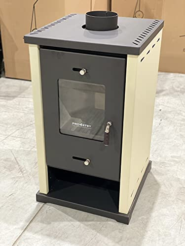 Prometey Mini Eco Poêle à bois haute efficacité 6,3 kW
