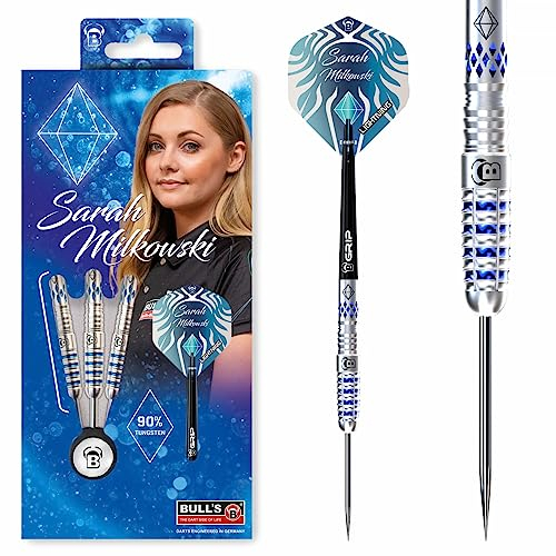 BULL'S Sarah Milkowski Dart, Silber, 22 g
