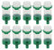 VILLCASE 10pcs Bird Water Dispenser for Cage, Automatic Bird Water Feeder, Budgie Feeder and Drinker Set Hanging in Cage Accessories for Parrots Budgie Lovebirds
