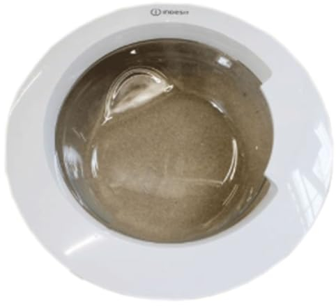 PORTE HUBLOT SANS CHARNIÈRE POUR LAVE LINGE INDESIT - C00566661