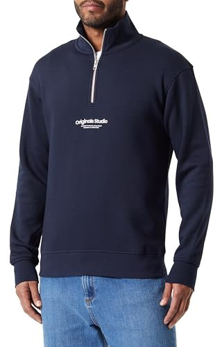 JACK & JONES JORVESTERBRO Sweat Quarter Zip HN SN