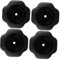 BESTonZON 4 Pièces Bouton D'autocuiseur Bouton pour Autocuiseur Couvercles De Remplacement Poignée D'autocuiseur Couvercle De L'autocuiseur Plastique Type De Presse-étoupe Faire Tourner