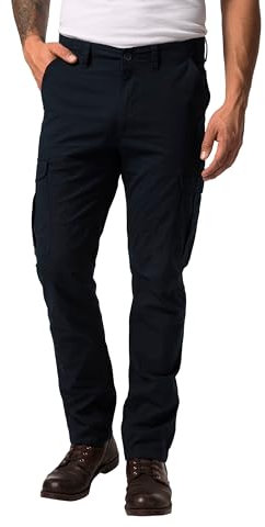 JP 1880 Herren große Größen Übergrößen Menswear L-8XL Cargohose FLEXNAMIC®, Ripstop-Qualität, viele Taschen, bis Gr. 72 Navy blau 64 823501130-64