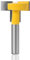 Mesee T-Track Fresa per Scanalatura, Router a Scanalatura T-slot Router Bit Taglio del Legno di Fresatura con gambo 8mm per Lavorazione del Legno