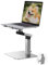 Vaydeer All-in-One Laptop-Ständer aus Aluminium, höhenverstellbar, um 360 ° drehbar, ergonomische Erhöhung, tragbarer Stehpult-Konverter, universelle Passform für MacBook Pro und alle Laptops,