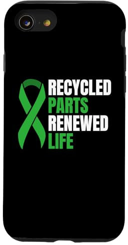 Hülle für iPhone SE (2020) / 7 / 8 Recycled Parts Renewed Life Organ Donor