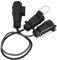 TIKATARER Prise de Remorque à 7 Broches, Connecteur de Remorque à 7 Broches, Adaptateur de Prise de Remorque 12 V 13 Broches à Double 7 Broches en Laiton ABS pour Camping-Car, Caravane,