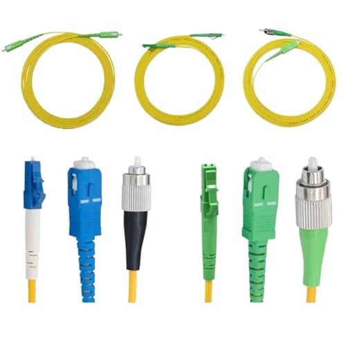LSSSWM FCA-FCA-Glasfaser-Jumper, 1–100 m, Patchkabel, Simplex-Verlängerungskabel, quadratisch auf rund, FTTH(FCA-FCA 70m)
