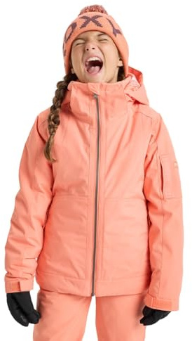Roxy Snow Jacket Meade Girl Jacket Girl's Orange 14