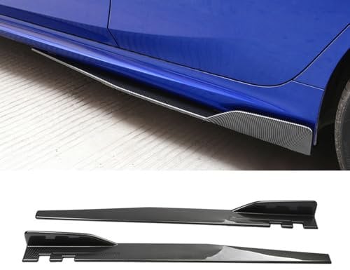 Side Skirts for Dacia Duster 2010 2011 2012 2013 2014 2015 2016 2017 2018 2019 2020 2021 2022 2023 2024, Side Wing Bumper Lip Splitter Anti Collision Car Accessories,Black