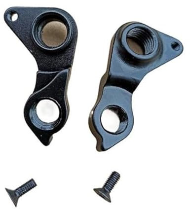 Yurefax 2 Stück Fahrrad MECH Dropout, for Java Fire 4 Feroce Vitus Tideace, for Bianchi Oltra XR4 Cycle Schaltwerk Aufhänger Carbon Rahmen BIKE Fahrradhalterung