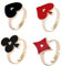 CONGARTENO 1 Satz offener Ring verstellbare Ringe goldene Ringe Goldschmuck für Damen Die Band damenringe valentinsgeschenk verstellbarer Ringschmuck Frauen öffnen Herzringe Legierung