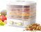 5 Tray Mini Electric Food Dehydrator, Freeze Dryer Machine for Fruit and Vegetable, with LED Display Timer, Adjustable Temperature Control from 35-70°C for Jerky, Meat, Fruit, Beef, Vegetables Snacks