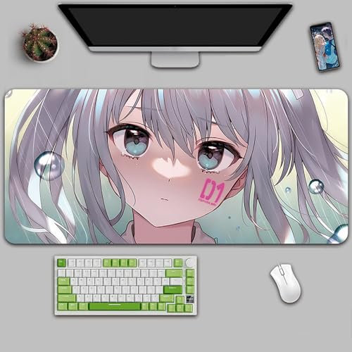 Game Mouse Pad Gaming Laptop Pad-Anime Desk Mat-Anime Mousepad-Gaming Mouse Pad PC Keyboard Waterproof and Non-Slip(Chuyin-97,900x400mm)
