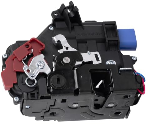 Frawacy Cerradura de puerta de servomotor trasero derecho cierre centralizado 7 pines compatible con 5P1 5P2 2004-2009 1Z3 1Z5 2004-2013 Golf VI Golf V Reemplazo para 7L0839016D 3D4839016A